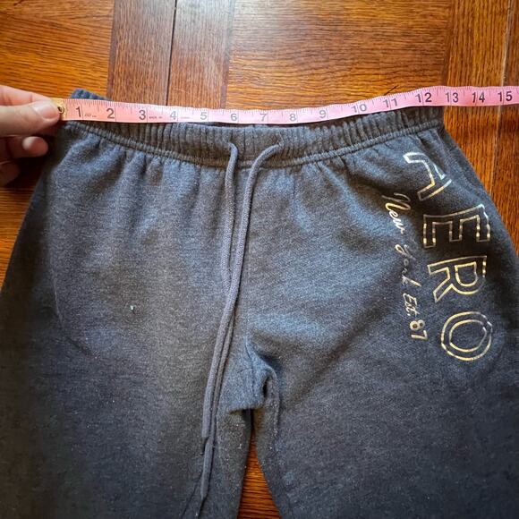 Aeropostale Aero Teen Junior Girls Irridescent Logo Jogger Sweatpants Small - Picture 6 of 6